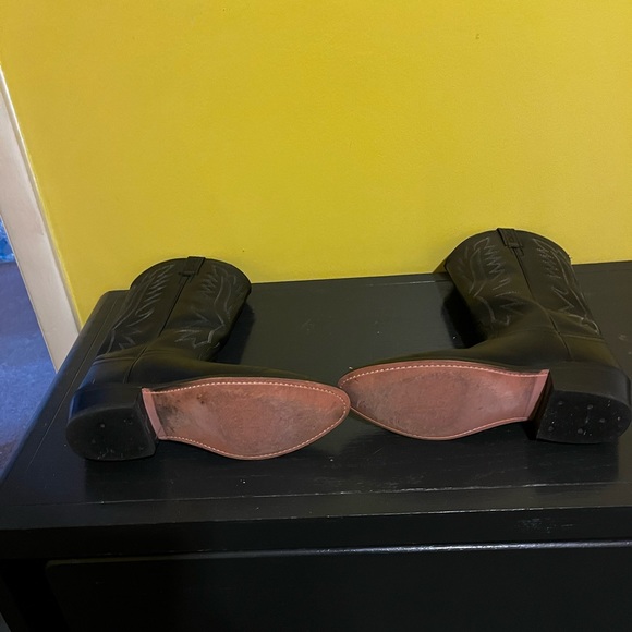 Old west 7 1/2 D cowboy boots - Picture 4 of 4